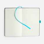 Ежедневник LUNGO, недатированный, бирюзовый