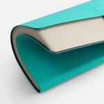 Ежедневник LUNGO, недатированный, бирюзовый