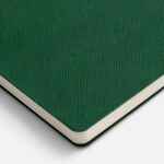 Ежедневник LUNGO, недатированный, зеленый