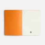 Ежедневник DOPPIO, недатированный, синий с оранжевым