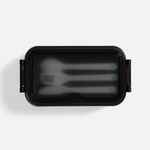 Ланчбокс PRANZO, красный с черным