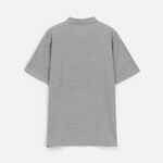 Рубашка поло унисекс TERVISE, серый меланж, размер S