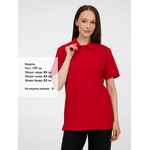 Рубашка поло унисекс TERVISE, красная, размер S