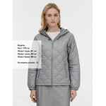 Куртка унисекс TARNABY, светло-серая, размер S