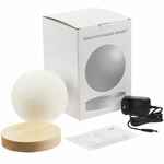 Левитирующая луна MOONFLIGHT с деревянной подставкой