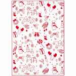 Плед TRICKSY NET GRAND на заказ, S, полушерсть