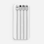 Аккумулятор OMNI QI 10000 мАч, VER.2, белый