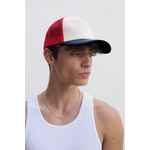 Бейсболка BLINK, молочно-белая