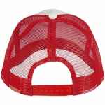 Бейсболка BLINK, молочная с красным