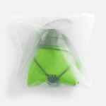 Складная бутылка для воды LANGFOSSEN, зеленое яблоко