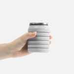 Складная бутылка для воды FOLLA, серая