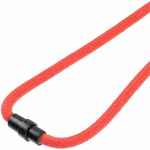 Шнурок для бейджа TUBE WOOD, красный