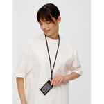 Шнурок для бейджа TUBE METAL, черный