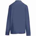 Рубашка поло унисекс с длинным рукавом PACIFIC LSL, синяя (джинс), размер XS