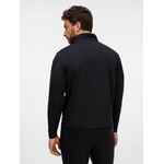 Свитшот на молнии из бифлекса MORFISS, черный, размер XS/S