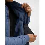 Куртка унисекс WARMBRIDGE, синяя (джинс), размер S