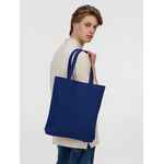 Холщовая сумка STRONG 210, темно-синяя