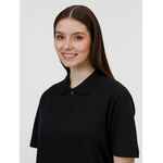 Рубашка поло унисекс PULSE, черная, размер S