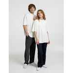 Футболка оверсайз унисекс LAVINIA, белая, размер XS/S