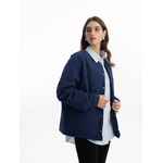 Куртка унисекс VETER, темно-синяя, размер XS/S