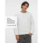 Куртка унисекс VETER, молочно-белая, размер XS/S