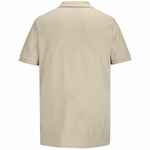 Рубашка поло унисекс PACIFIC, бежевая (льняная), размер S
