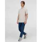 Рубашка поло унисекс PACIFIC, бежевая (льняная), размер S