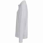 Рубашка поло унисекс с длинным рукавом PACIFIC LSL, серая, размер XS