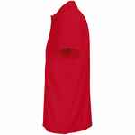 Рубашка поло унисекс PITCHER, красная, размер XS