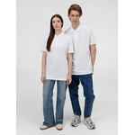 Рубашка поло унисекс PULSE, белая, размер XXL