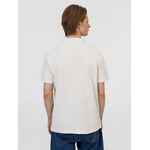 Рубашка поло унисекс PULSE, молочно-белая, размер S