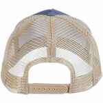 Бейсболка BLINK, синяя (джинс) с бежевым