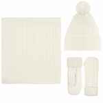 Варежки HEAT TRICK, белые (молочные) размер S/M