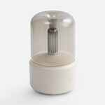 Увлажнитель-ароматизатор с подсветкой MISTFLICKER, молочно-белый