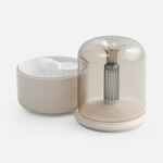 Увлажнитель-ароматизатор с подсветкой MISTFLICKER, молочно-белый