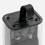 BLUETOOTH-колонка с подсветкой GROOVE, серая