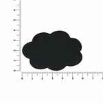 Наклейка тканевая LUNGA CALUM, L, черная