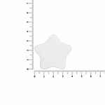 Наклейка тканевая LUNGA BIAL, M, белая