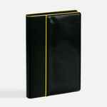Ежедневник ALANIS, недатированный, черный с желтым