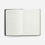 Ежедневник ALANIS, недатированный, черный с желтым