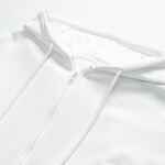 Толстовка унисекс оверсайз на молнии ZIPPY TERRY, белая, размер XS/S