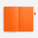 Ежедневник WHITE SHALL, недатированный, бело-оранжевый