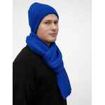 Шарф NOBILIS MONO, ярко-синий