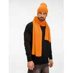 Шапка NOBILIS MONO, оранжевая (абрикос)