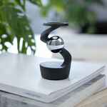 Настольный антистресс MINDFLOW, черный с серебристым