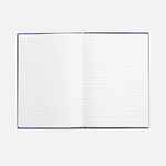 Блокнот ACCENTI, черный с синим