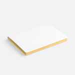 Ежедневник NEBRASKA FLEX, недатированный, белый с золотистым