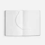 Ежедневник NEBRASKA FLEX, недатированный, белый с золотистым