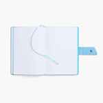 Ежедневник BOOM, недатированный, черный с голубым