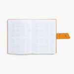 Ежедневник BOOM, недатированный, черный с оранжевым